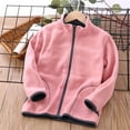 thumbnail image 2 of Mercatoo Boys Girls Sherp𝐚 Fl𝐞ece Full-Zip Jacket ToddlerKids Winter Warm Plush Coat Long Sleeve Warm Outwear Cardigan, 2 of 6