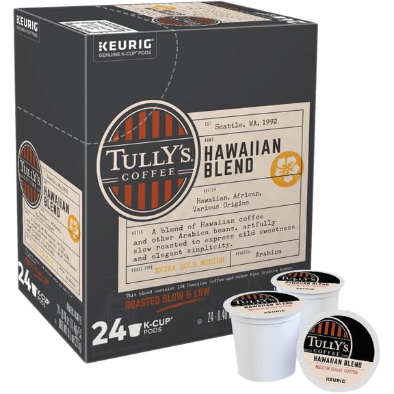 Keurig Tully's Coffee K-Cup Pack - Pack of 8