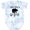 Tie Dye Blue, variant on Inktastic Yia Yias Lil Bear Boys Grandson from Yiayia Boys Baby Bodysuit
