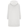 thumbnail image 7 of Lumtrix Long Hoodies for Women Zip Up Tunic Sweatshirt Cute Fall Jackets | Oversized Sweatshirt Travel Hoodie Lightweight Workout Jackets White XL, 7 of 7