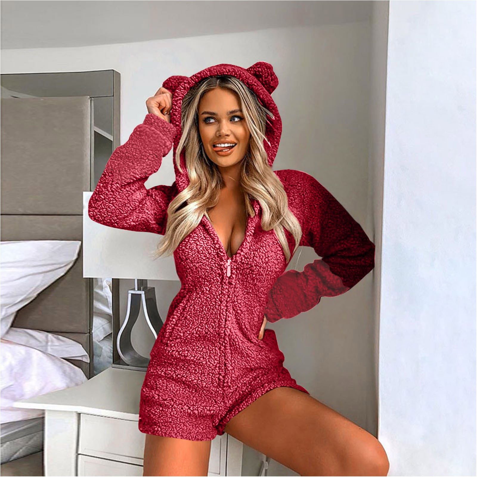 Long Sleeve Red Leopard Print Playsuit New Look Red Leopard Jumpsuit Top