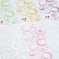 thumbnail image 2 of Unique Bargains Adhesive Cute Multi-Purpose Decorations Mixed Color Stickers Black, 2 of 6