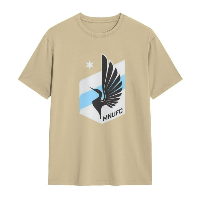 Minnesota United Fc T-Shirt Basique à Manches Courtes en Coton pour Usage Quotidien