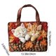 thumbnail image 3 of Trendy Fashion Printed Handbag Shoulder Canvas Bag, 3 of 6