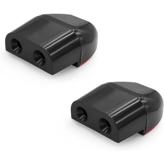 2Pack Car Deer Warning Whistle Devices, Deer Whistles for Car, Horns Sensor Alerts Gadgets for Avoids Collisions, Deer Warning Devices Animal Alert for Vehicles & Motorcycles (Black)