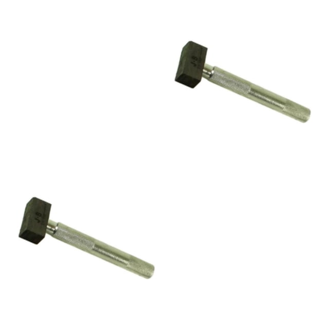Eigraketly Herramienta de molienda de banco de tocador de muela abrasiva de diamante de mano Bronce Bronce 2Conjunto