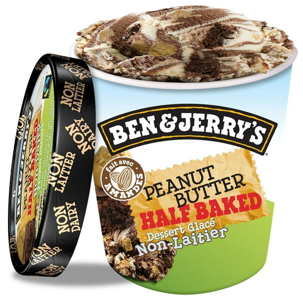 Dessert Glacé Ben & Jerry's Non Dairy Peanut Butter Half Baked™ ,500ml