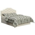 thumbnail image 3 of Dawson Pearl Faux Leather Upholstered Queen Headboard, 3 of 5