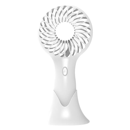 

Handheld Mini Hand Fan Powerful Small Personal Portable Fan Speed Adjustable USB Rechargeable Small Pocket Fan Battery Stand up Heater Parts Small Circulation Fan Battery Fan Clip on Antique Desk Fan