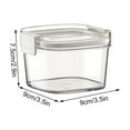 thumbnail image 2 of Bwiyojiz Cereal Containers Sealed Jar Kitchen Transparent Grain Storage Can Be Stacked Double, Gifts for Her, 2 of 7