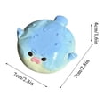 thumbnail image 2 of Pufferfish Squishy Toys, Slow Rising Stress Cube Sensory Toys, Soft Squish Cube Stress Balls for Teenagers, Birthday Gifts Party Favors Easter Stress Relief Gifts, 2 of 6