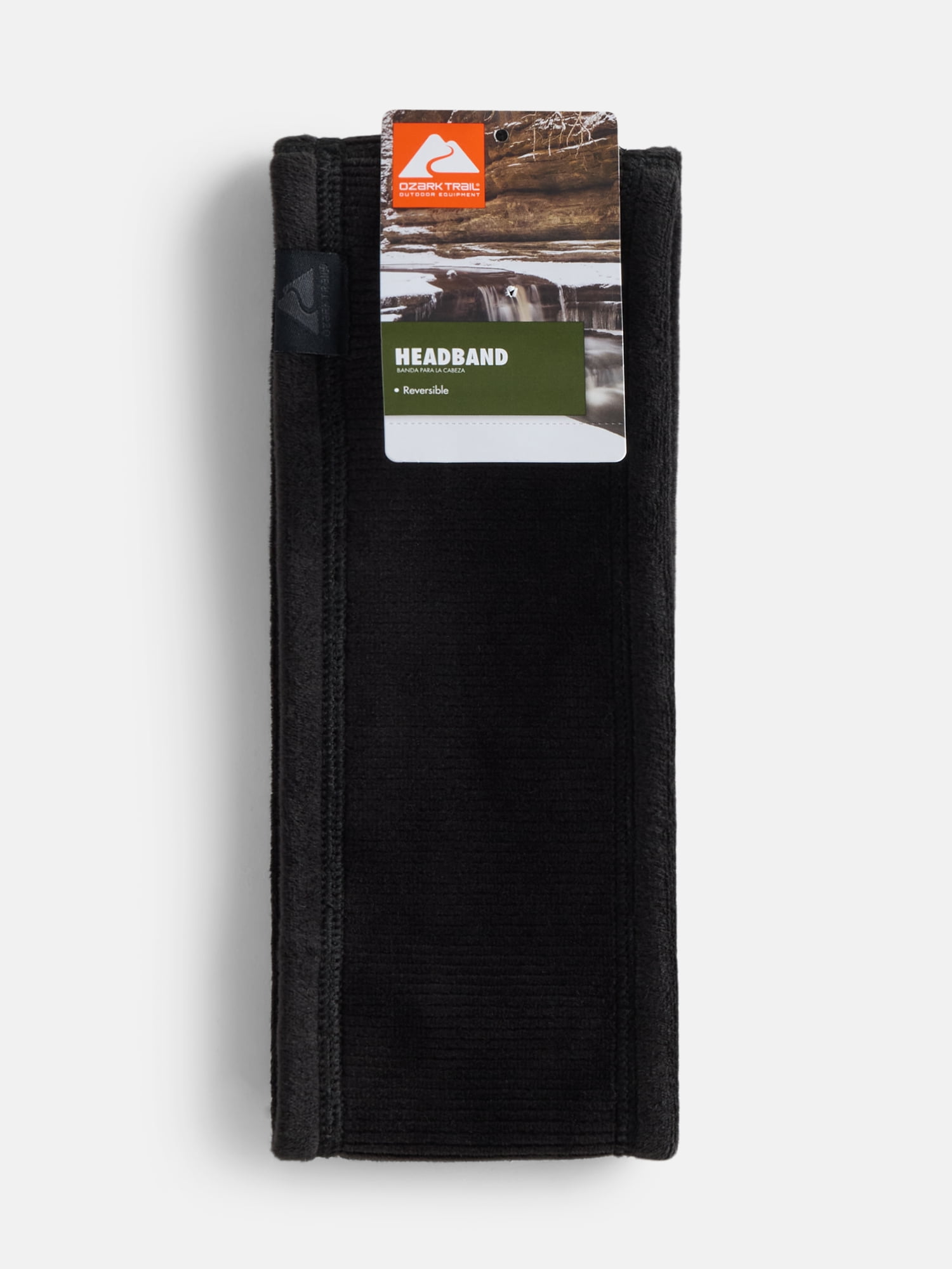 Ozark Trail Women's Reversible Corduroy Headband, Black