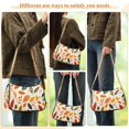 thumbnail image 4 of FORMRS Womens Shoulder Bag with Chain Strap Clutch Purse Cute Tote Handbag, Colorful Leaves, 4 of 7