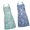 Blue rose with green, variant on SDFGTstore Adjustable Korean Styles Apron Cotton Linen Cooking Apron For Baking Tasks 2PCS