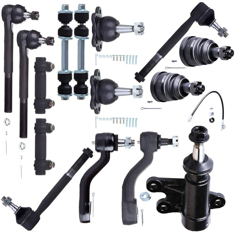 Fit Fits 93-99 GMC C1500 Suburban Suspension 15 Ball Joint Tie Rod Idler Arm Kit 