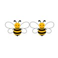 thumbnail image 1 of Set of 2 Bee Shaped Magnetic Stickers for Fridge, Laptop, and Whiteboard Decor, Cute Home Office Magnets, Whimsical Kitchen Accents, Easy to Remove and Clean, 1 of 8