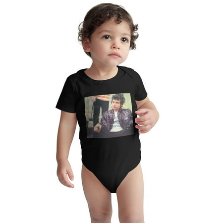 

Bob Baby Onesie Dylan Highway 61 Revisited Toddler Baby Boys Girls Short-Sleeve Bodysuits Cotton Romper Black 12 Months