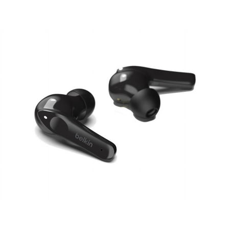 Belkin - SOUNDFORM Move Plus True Wireless Earbuds - Black