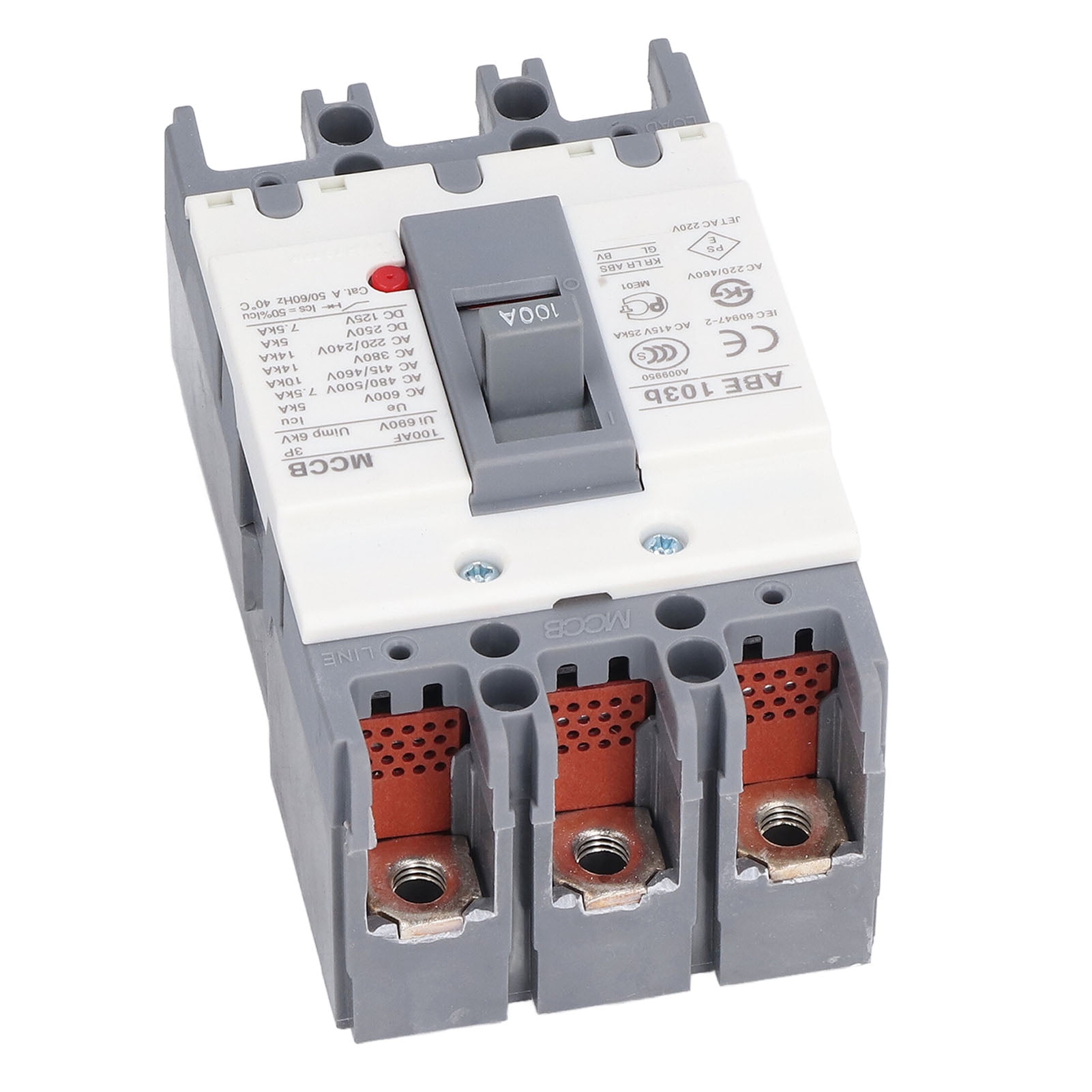 Domqga MCCB Circuit Breaker ABE 103b 3P Moulded Case Circuits Breakers
