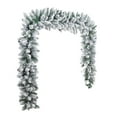thumbnail image 2 of White Snowy Cedar Garland PVC Material Create a Festivefor Home DecorationDoors Garden Courtyard, 2 of 8
