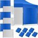 thumbnail image 1 of Laterales para toldo Vincreem 6 piezas para carpa emergente 3x3m color azul, 1 of 7