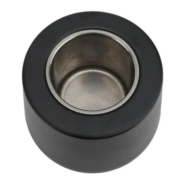 Tazón de fogata de Mesa, Pequeña Mesa Sin Humo de Mesa Con Fogata Chimenea Calefacción de Fuego Tazón Negro Portátil para Al Aire Libre