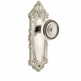 thumbnail image 5 of Grandeur Gvcsol_Prv_234 Grande Victorian Solid Brass Rose Privacy Door Knob Set - Grey, 5 of 6