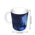 thumbnail image 2 of Yiaed Red And Blue Fire Dragon Print Ceramics Coffee,Large Handle Design,Extra Large Tea and Coffee Cup for Office and Home Mugs, 2 of 6