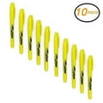 thumbnail image 2 of 10PK Pen Style Smooth Glide Solid Gel Fluorescent Highlighter w/ Pocket Clip Student Study Kit, 2 of 4
