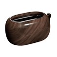 thumbnail image 2 of deevoka Tissue Box Cover Home Decor Storage Box for Car Coffee Table Kitchen Counter Dark Wood Color, 2 of 9