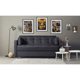 thumbnail image 1 of Bianca Love Seat Gris Claro Sofantastico Convertible en Cama, 1 of 7