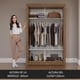 thumbnail image 5 of Ropero Closet Madesa Milano 2 Puertas 2 Espejos MM, 5 of 5