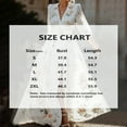 thumbnail image 5 of MORTTIC Women's Floral Print V-Neck Elegant Flare Sleeve High Slit Formal Maxi Dress for Weddings Parties White，M, 5 of 5