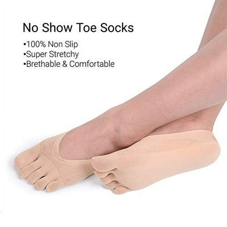 Women No Show Socks,Women Toe Socks No No Show Socks Five Finger Toe Socks  Masterfully Created 