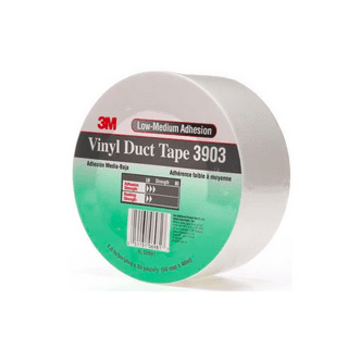 3M 3903 Vinyl Duct Tape - 2 x 50 yds, White