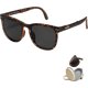 thumbnail image 1 of Gafas de sol polarizadas para hombres y mujeres, gafas de sol plegables ultraligeras, gafas de sol con montura de acetato con organizador, 1 of 4