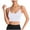 White, variant on Naughtyhood Womens Sports Bras Shockproof Running Fitness Large Size Underwear