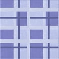 thumbnail image 1 of Ahgly Company Machine Washable Indoor Square Transitional Light Slate Blue Area Rugs, 5' Square, 1 of 7