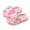Pink, variant on Odeerbi Toddler Girls Non Slip Cartoon Slippers Toddler Baby Cute Flower Slippers PVC Soft Non-slip Slippers Thick Sole Outdoor Slippers Blue 3 Years