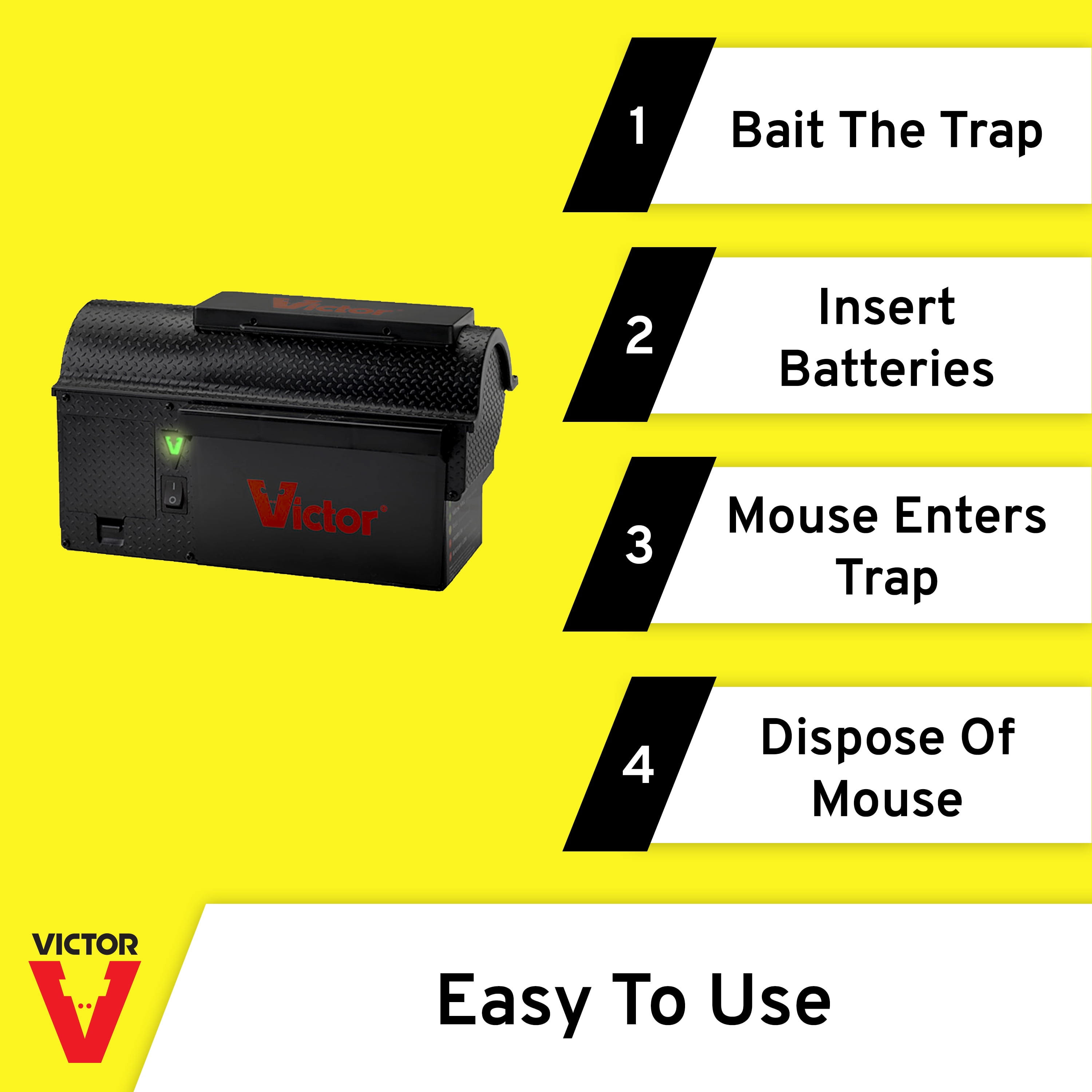 Victor® Smart-Kill Electronic Mouse Trap Refill Chambers