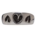 thumbnail image 1 of Sterling Silver Three Heart Ring, 1 of 1