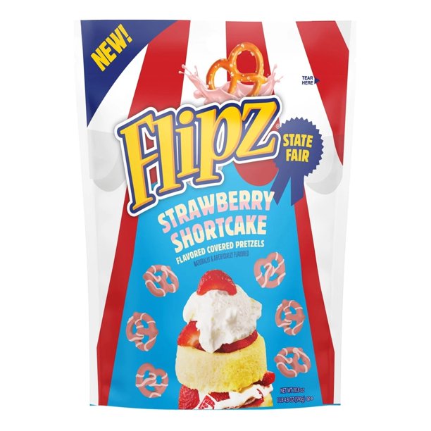 Flipz State Fair Strawberry Shortcake Pretzels (20.8 Ounce)