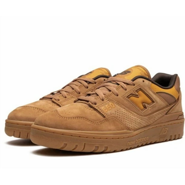 New Balance 550 canyon Wheat brown suede like tennis shoes BB550WEA size 12 HTF