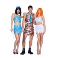 thumbnail image 4 of Bedrock Babe 3pc Inspired Cosplay Women's Costume, 4 of 5