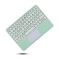 thumbnail image 2 of Funda con teclado para iPad Mini 5.º y 4.º de 7,9 pulgadas, panel táctil inalámbrico, teclado Bluetooth desmontable y portalápices para iPad Mini 4 y Mini 5., 2 of 6
