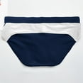 thumbnail image 5 of PEASKJP Men's Elastic Boxer Briefs Swimsuit Men's Quick Dry Swim Briefs Bikini Swimsuit Board Shorts with Adjustable Drawstring (White,M), 5 of 5