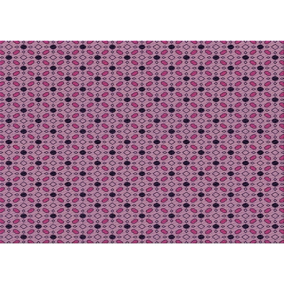 Ahgly Company Indoor Rectangle Patterned Dark Raspberry Purple Area Rugs, 8' x 10'