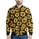 thumbnail image 2 of Chaqueta con cremallera y estampado de girasoles a la moda para hombre, sudaderas con estampado de plantas en 3D, chaquetas de calle de manga larga de gran tamaño, abrigos, 2 of 5