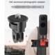thumbnail image 2 of Para accesorios de cámara deportiva de serie Interfaz de adaptador 1/4 multifunción Adaptador 1/4, Rojo Negro RojoNegro, 2 of 5