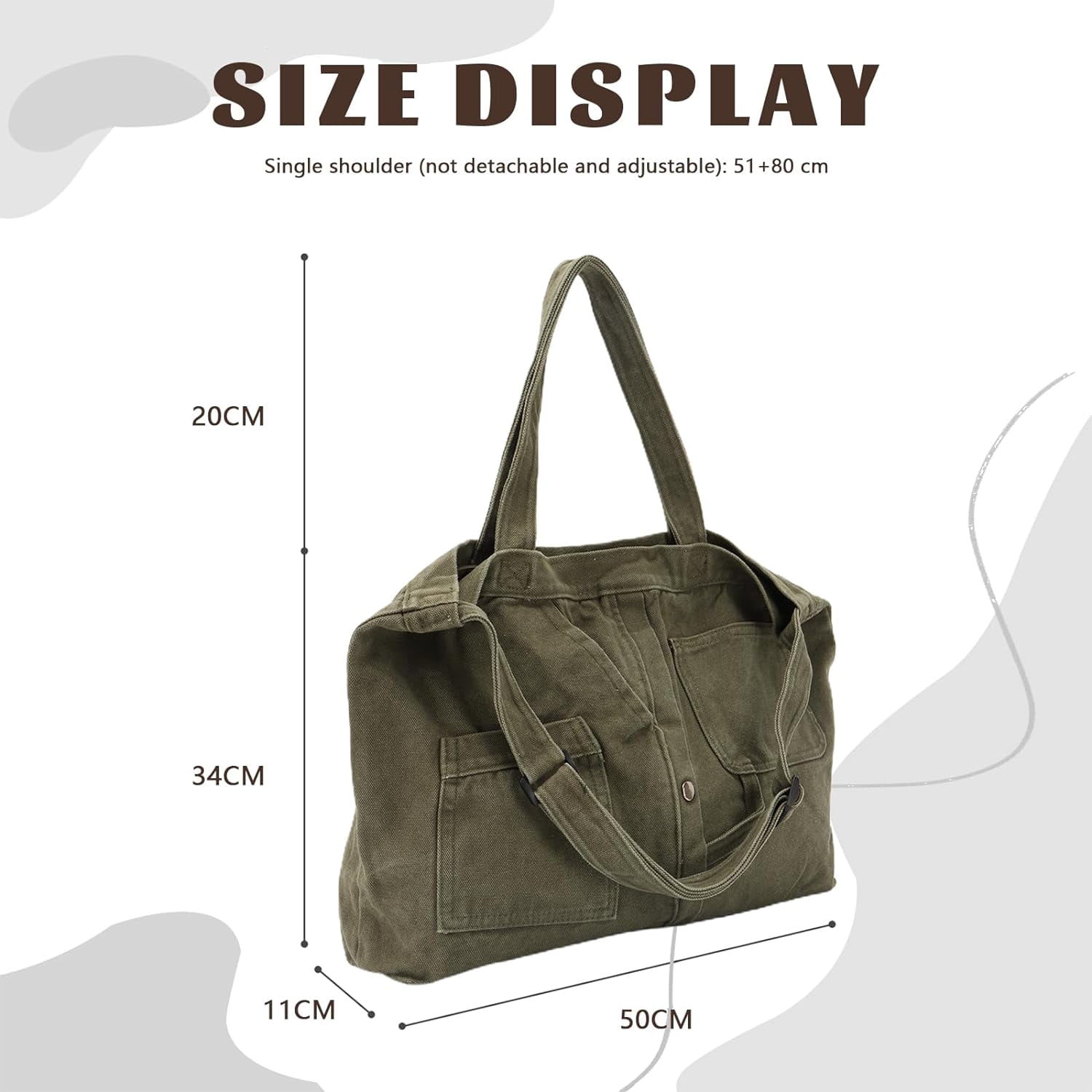 Soft Denim Handbag for Women Casual Hobo Tote Bag Retro Crossbody Bag Large Capacity Denim Purses